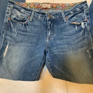 Paige denim laurel hills boot cut jeans